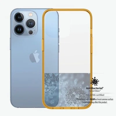Cover I Phone 13 Pro Max Panzerglass Military Grade - Tangerine